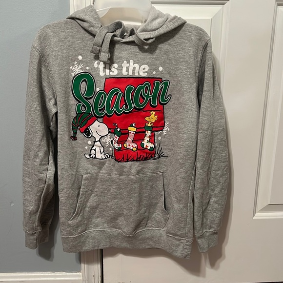 Peanuts Tops Snoopy Christmas Hoodie Poshmark